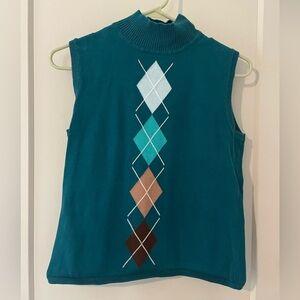 Vintage Crystal Kole Sweater Tank Top